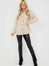 Vera Plain Thick Shacket Jacket