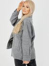 Vera Plain Thick Shacket Jacket