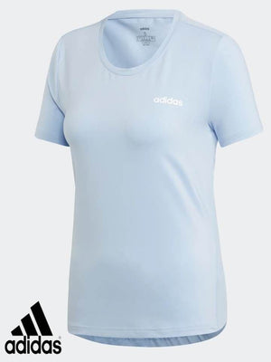 Blue Adidas Designed 2 Move Solid Tee-T-Shirt