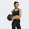 Ladies Adidas Black Don't Rest Sports Bra