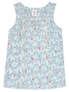 Ivory Floral Mantaray Sleeveless Top