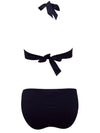 Monsoon Accessorize Black Halter Neck Bandeau Bikini Set