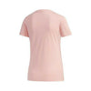 Ladies Adidas Pink Clock T-Shirt