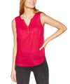 Mantaray Bright Pink Sleeveless Top