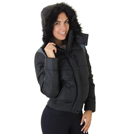 Ladies Nike Alliance 550 Black Bomber Jacket