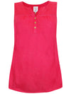 Mantaray Bright Pink Sleeveless Top